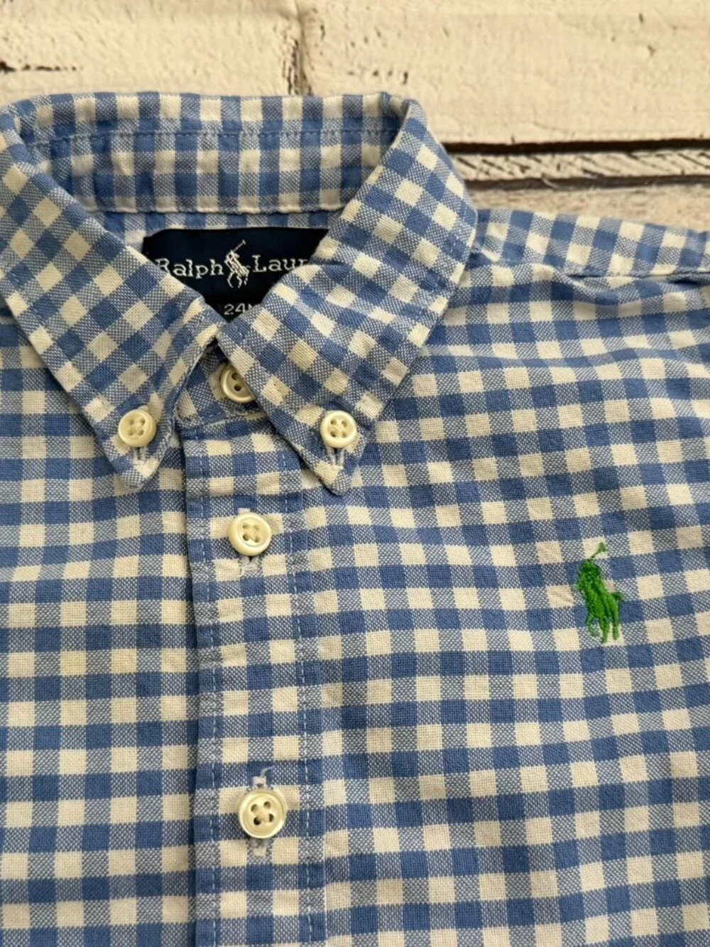 Ralph Lauren baby boy shirt 24 months old